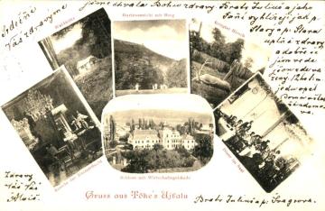 Pohľadnica z r. 1898 Pohľadnica z r. 1898